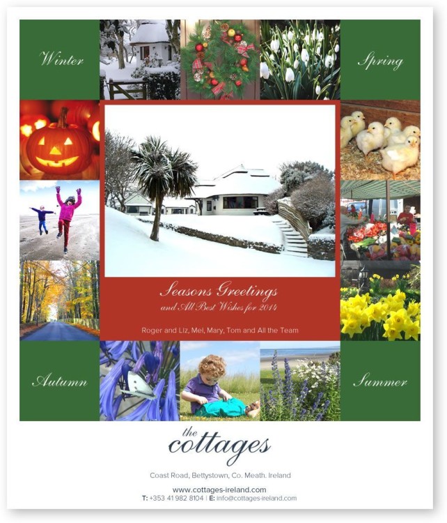 Seasons Greetings and to All Best Wishes for 2014