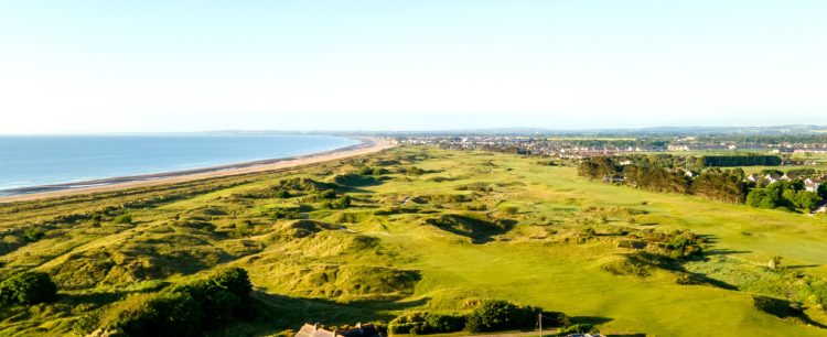 Aerial view of Laytown & Bettystown Golf Club