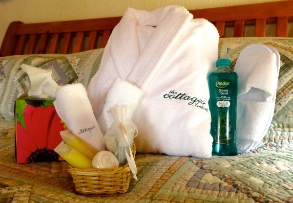 Gowns and goodies at the Cottages