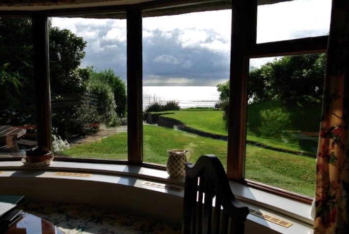 View from the Dining Area of Thatcher's Rest Cottage.