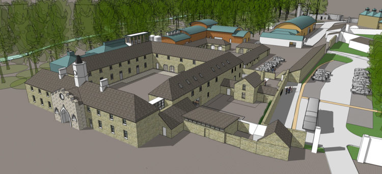 Slane Distillery Rendering Slane Distillery Rendering